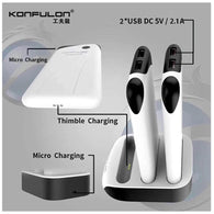 Konfulon 3 x 10000 mAh Power Station totaly 30000mah