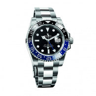 ROLEX GMT Master II Black Dial Batman Bezel Men's Watch 116710BLNR