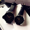 Montre Couple Black High Quality