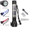LAMPE DE SECURITE A LED RECHARGEABLE PORT USB OU SOLAIRE